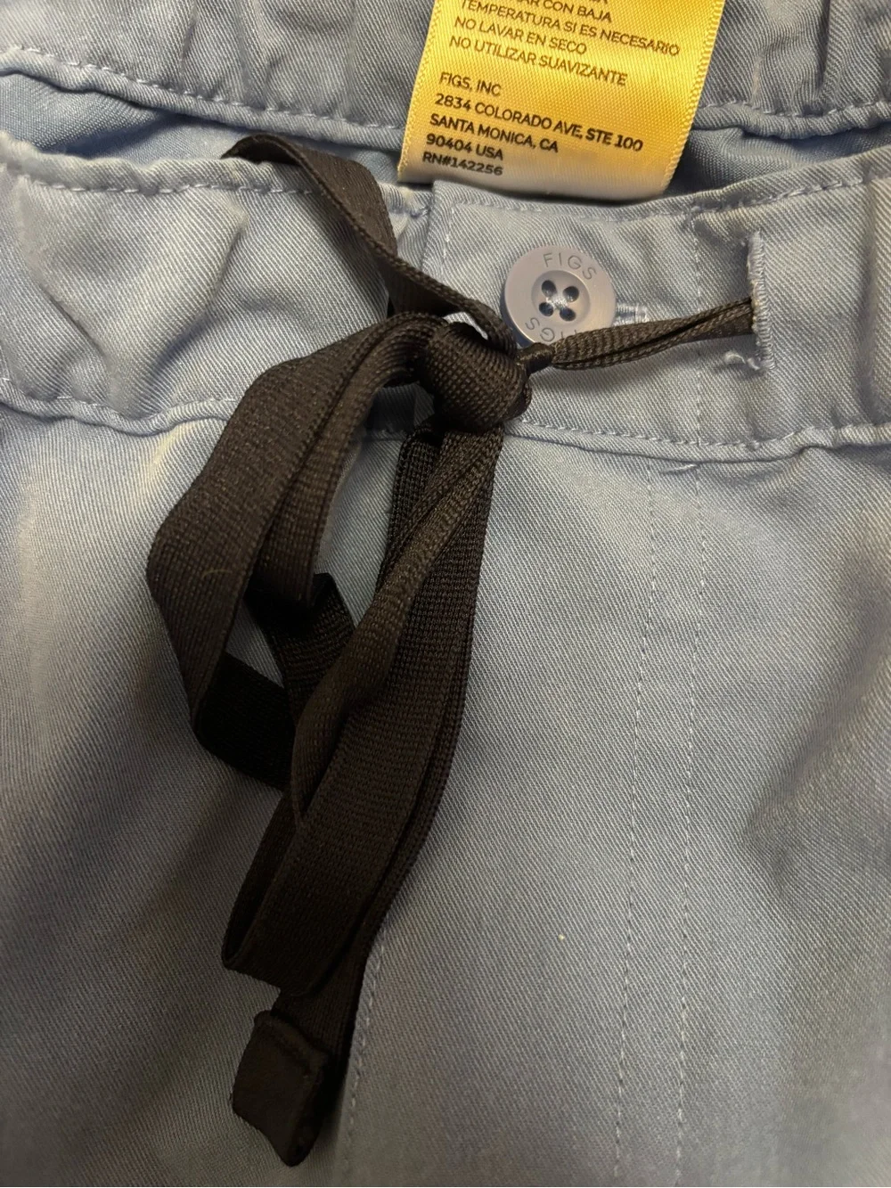 Figs Mens Blue Cargo Scrubs XL